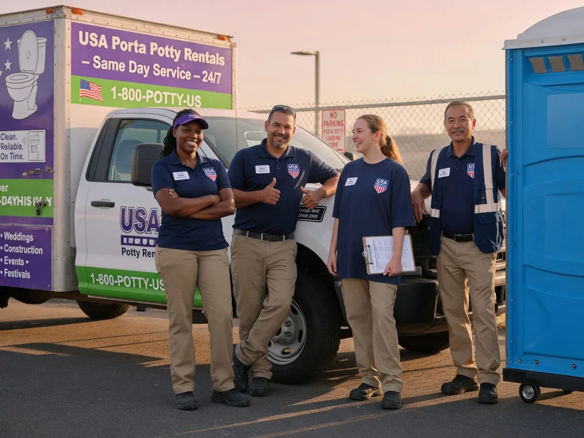 Porta Potty Rental company in Verona, VA